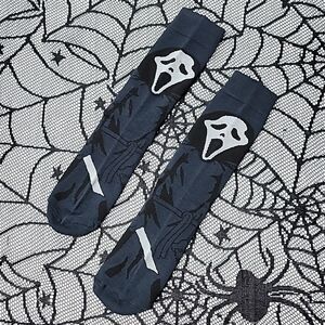 Ghostface Horror Movie Socks Size OS